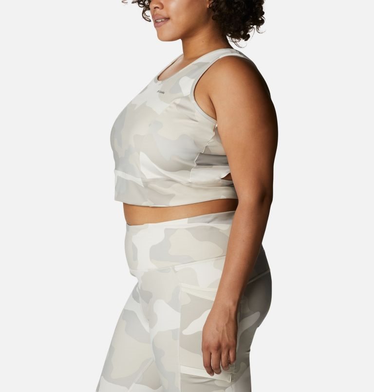 Women's Columbia Windgates II Cropped Tanks Camo | Plus Size CA-O135C
